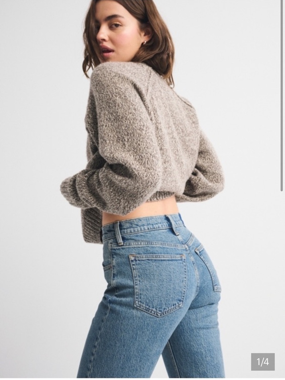 Abercrombie & Fitch The ’90s Relaxed Jean – Curve Love – High Rise 31 | 12